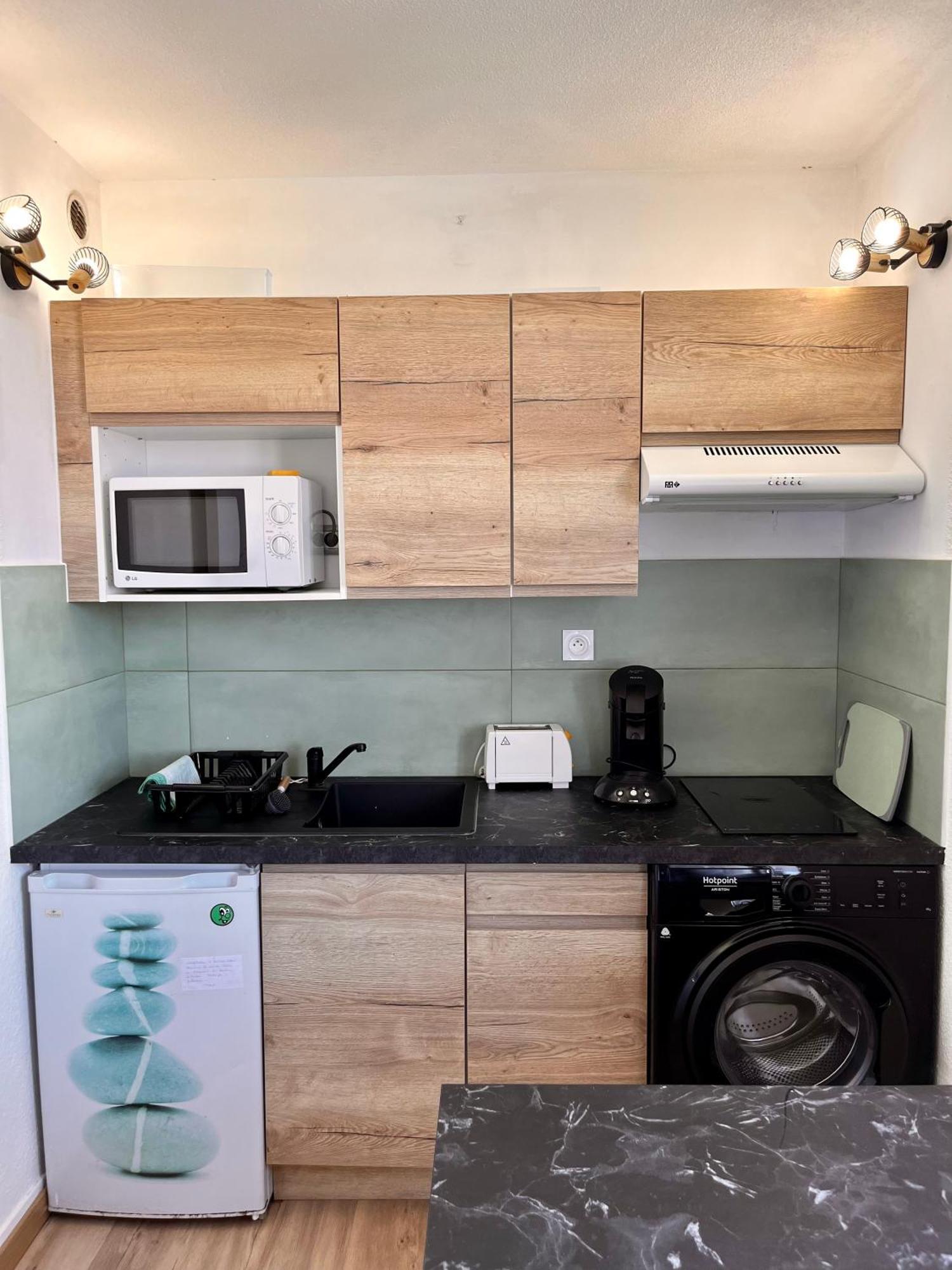 Studio Cote Plage Tout Equipe Vue Sur Le Canigou Кане Екстериор снимка